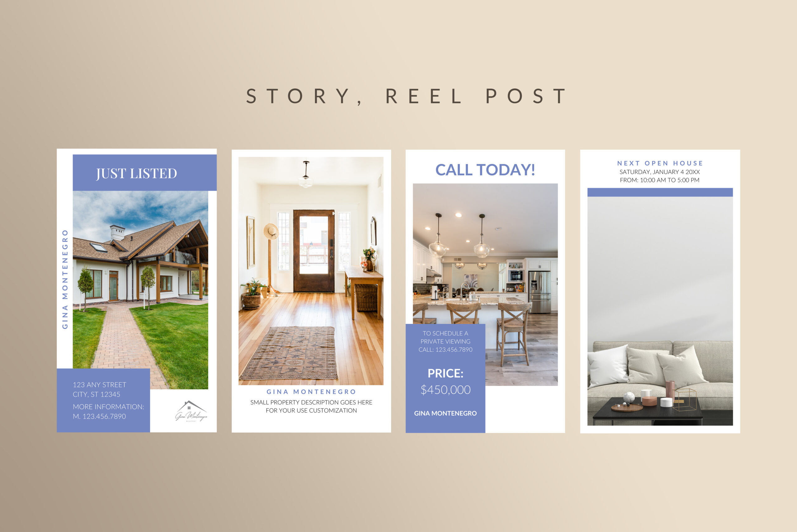Contemporary Real Estate Social Media Story/Reel
