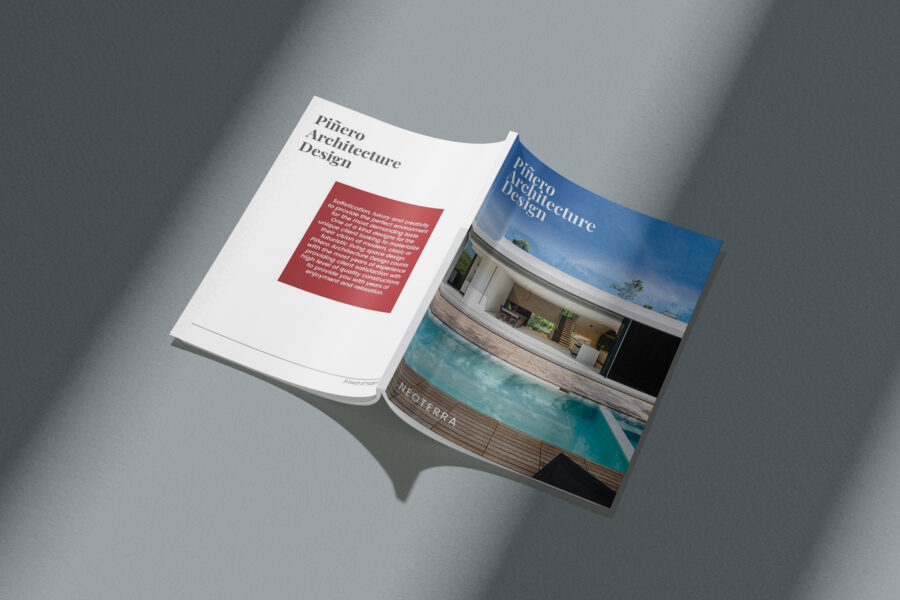 Portfolio Showcase: Piñero Architecture Design Brochures