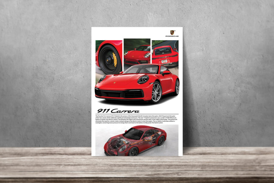 Porsche 911 Carrera Hybrid Launch — Personal Campaign Project